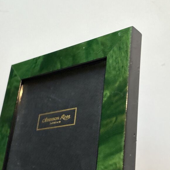 Addison Ross Malachite green Poplar Veneer England Picture Frame 4 X 6 Sold Out - Picture 11 of 11